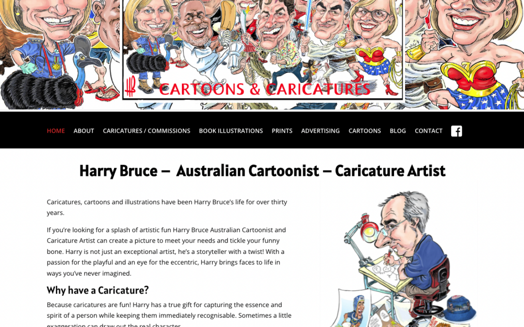 Harry Bruce Australian Cartoonist